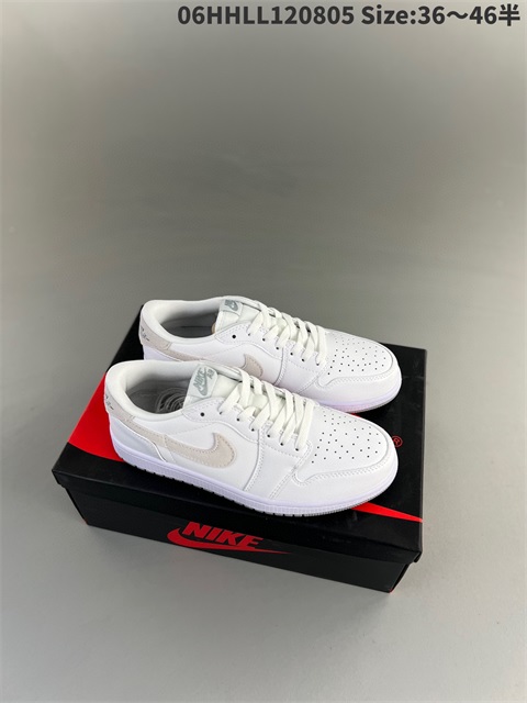 women air jordan 1 shoes H 2023-10-26-366